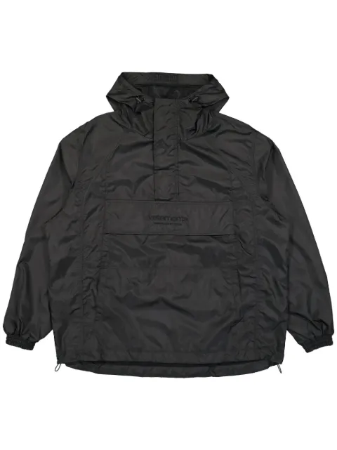VETEMENTS logo-embroidered padded jacket Black UA65JA500B