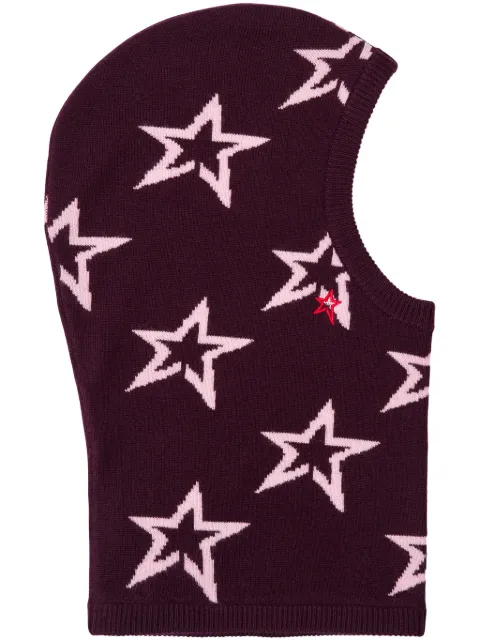 Perfect Moment star-print balaclava Purple U80001672235