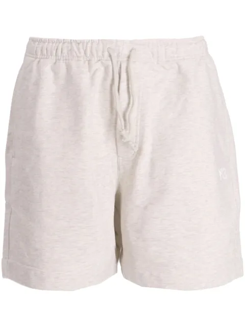 Y-3 drawstring jersey shorts Grey JJ4394