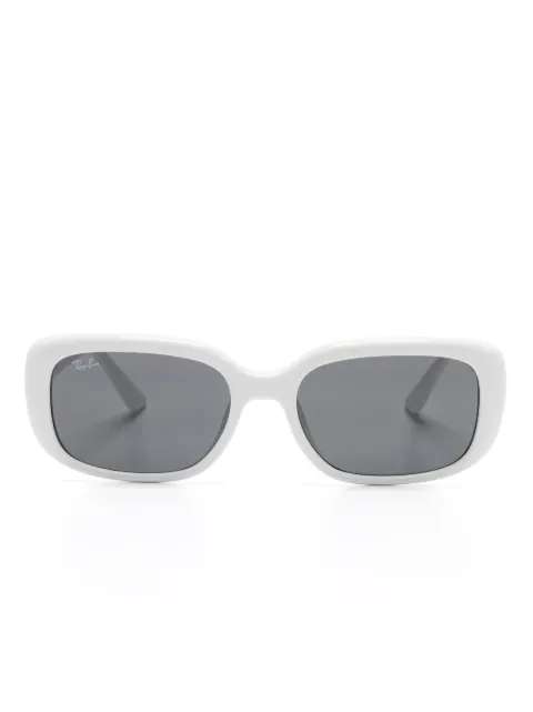 Ray-Ban oversize-frame sunglasses White RB4421D