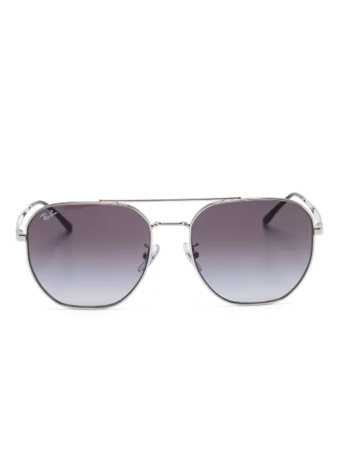 Ray-Ban navigator-frame sunglasses Silver RB3724D