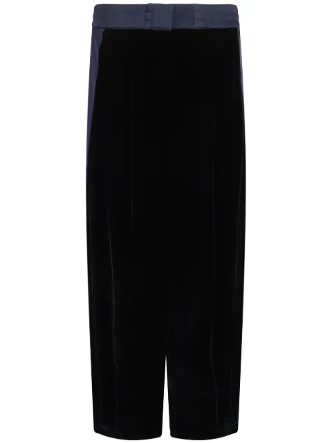 Giorgio Armani velvet trousers Blue GW000175TE10831
