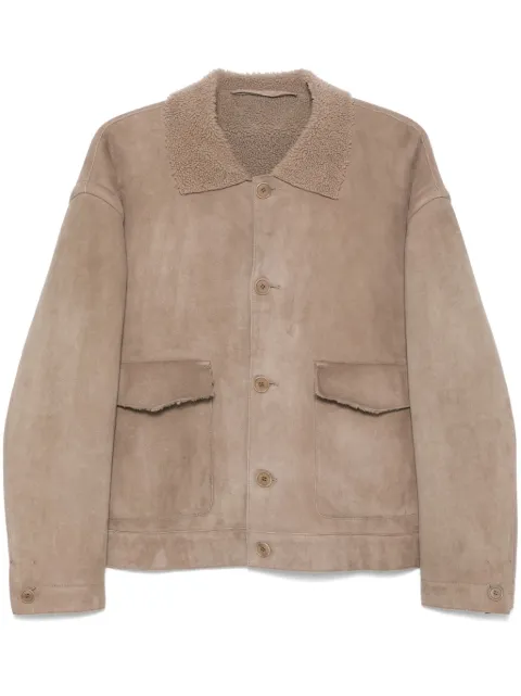 Salvatore Santoro suede jacket Brown 47548