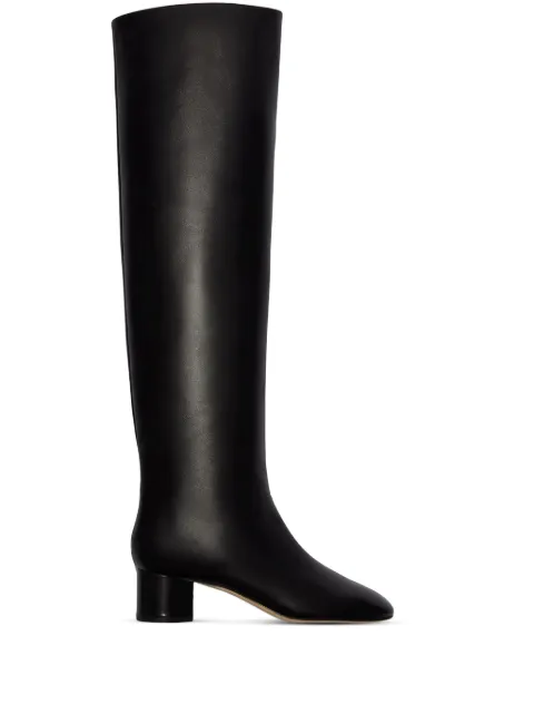 Aeyde 45mm Willa boots Black A11KBDUBR45RO115FW24800001
