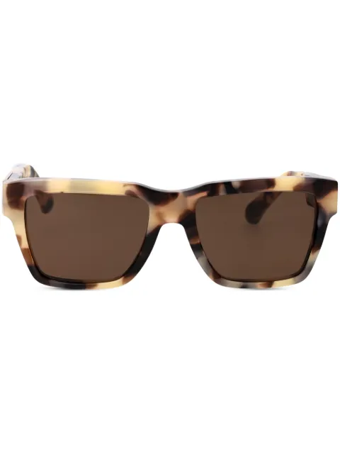 Dolce & Gabbana Eyewear tortoiseshell-effect geometric-frame sunglasses Brown DG4465
