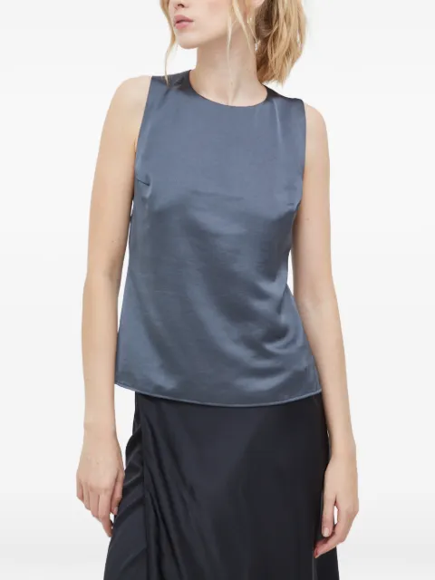 SAMSOE SAMSOE ELLIE racer-back top Grey F23400097