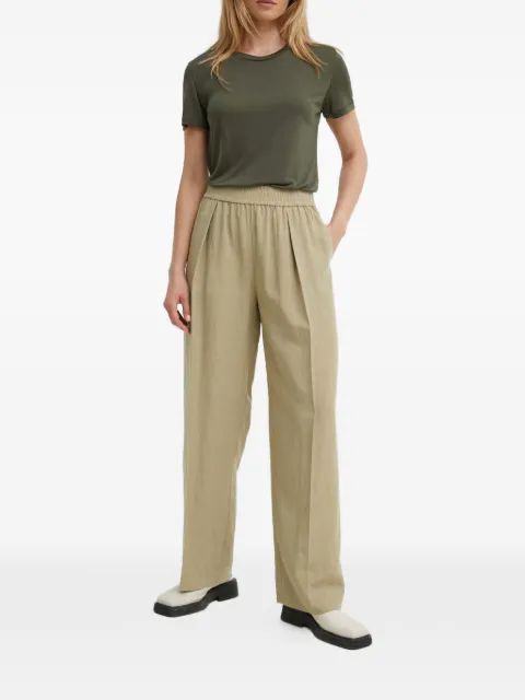 SAMSOE SAMSOE SAJULIA pleated trousers Neutrals F24200098