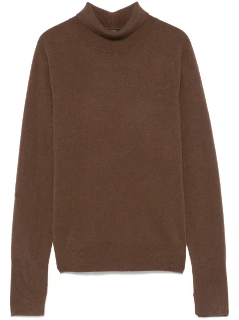 JOSEPH cashmere high-neck sweater Brown JF008583