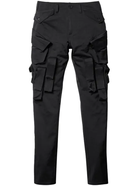Julius Gasmask cargo trousers Black 877PAM3BLACK