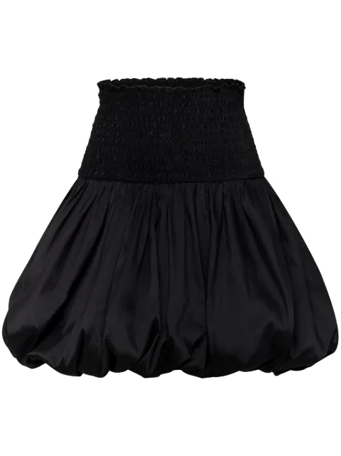AZEEZA Roma mini skirt Black ROMASKIRTMINITAFFETABLACK