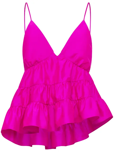 AZEEZA Viola top Pink VIOLATOPTAFFETAMAGENTA