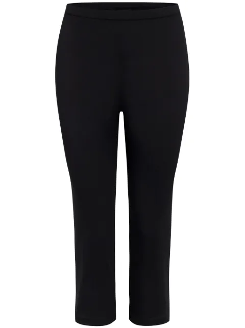 AZEEZA Shreya cropped trousers Black SHREYACAPRICDCBLACK