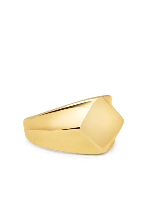 Nialaya Jewelry gold-plated signet ring Gold MRING141