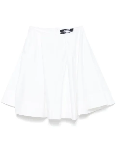 Jacquemus La Jupe Salon midi skirt White 251SK0771520