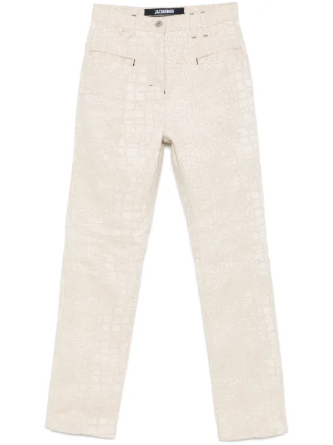 Jacquemus Le De-Nîmes Norma jeans Neutrals 251DE0731731
