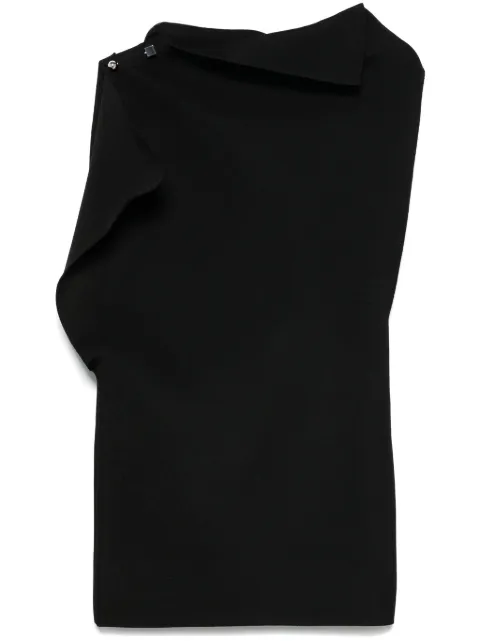 Jacquemus La Mini Robe Trapeze mini dress Black 251KN6082437