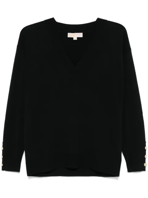 Michael Michael Kors V-neck sweater Black MT460YB4VR