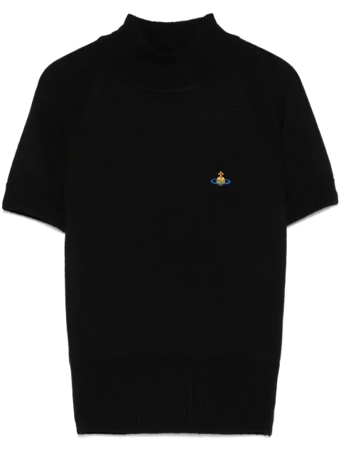 Vivienne Westwood Bea mock-neck top Black 18030034Y002M