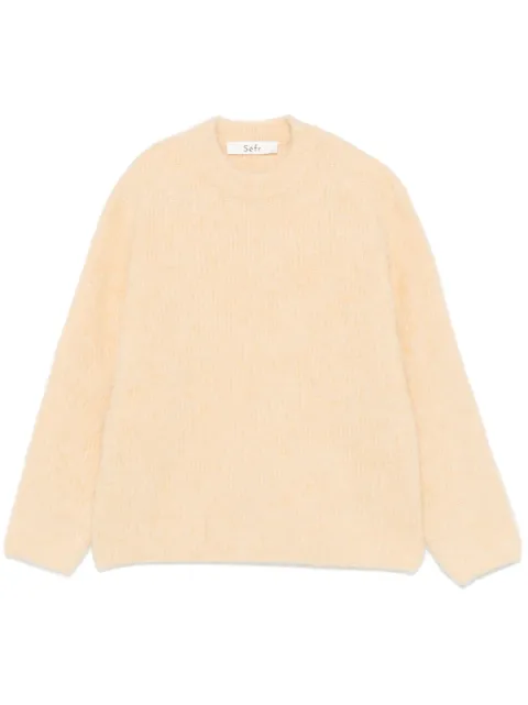 Séfr Haru sweater Yellow MFW24HARUPAL