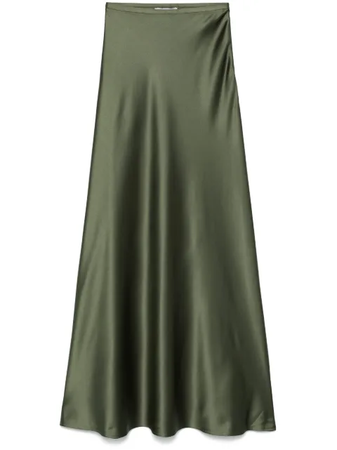 Atu Body Couture satin maxi skirt Green AT25025