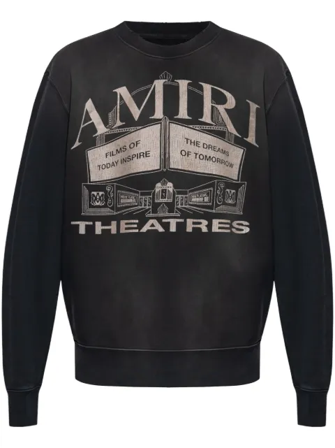 AMIRI Theatres Vintage sweatshirt Black AMJYCW1047