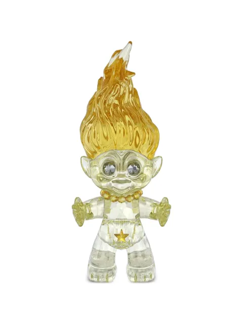 Swarovski Good Luck Trolls faceted ornament Yellow 5682658