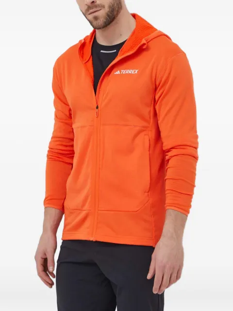 adidas zip-up hoodie Orange IQ3720