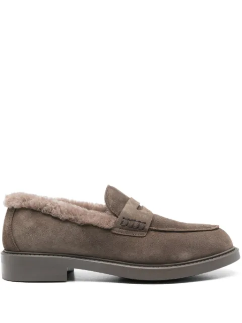 Doucal's suede loafers Brown DD8738BRUGUM252OM39