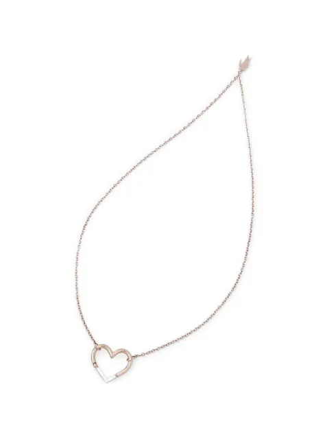 Lacoste heart-pendant necklace Pink 2040329