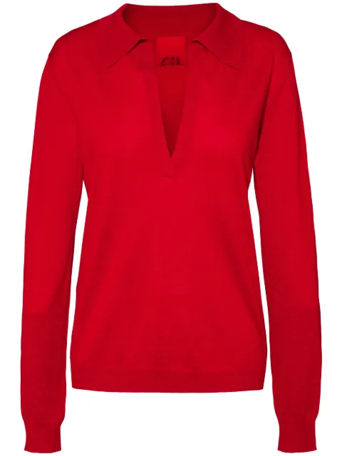 Cashmere In Love Lane jumper Red LANESCARLETRED