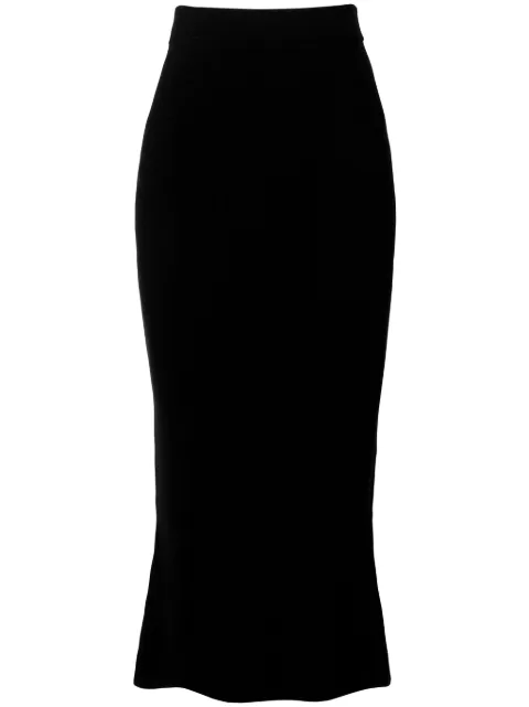 Cashmere In Love Roman knitted skirt Black ROMANBLACK