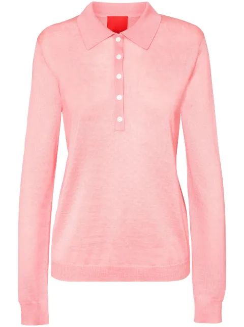 Cashmere In Love Ellis polo shirt Pink ELLISSHERBETPINK