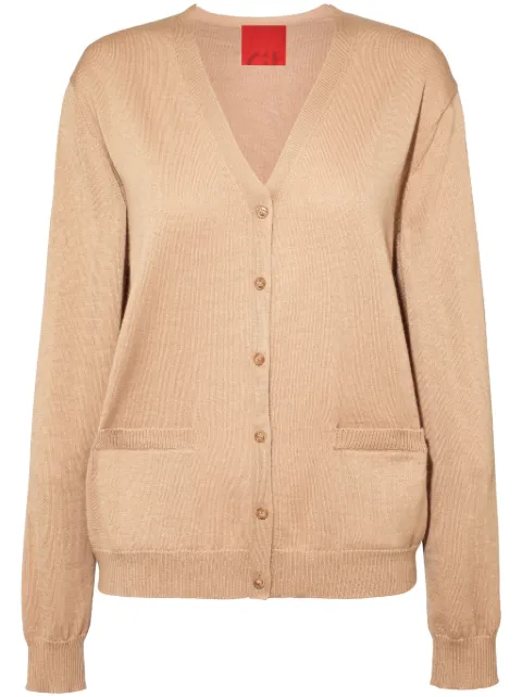 Cashmere In Love Quinn cardigan Brown QUINNCAMEL