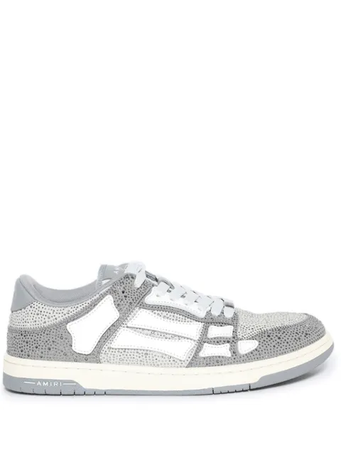 AMIRI Crystal Skel Top sneakers Grey AMFOSR1059