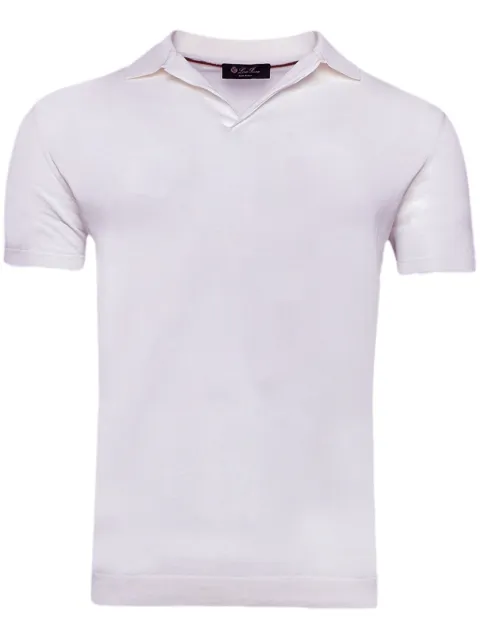 Loro Piana New Bay polo shirt White FAI1567