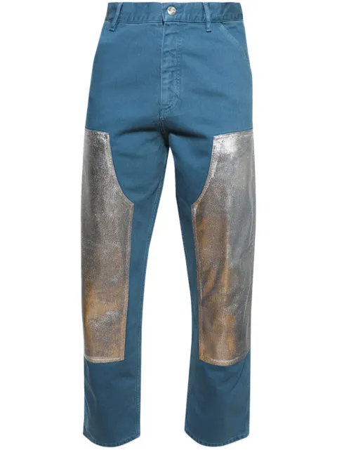 BLUEMARBLE knee-patch jeans Blue PA70TW32B24