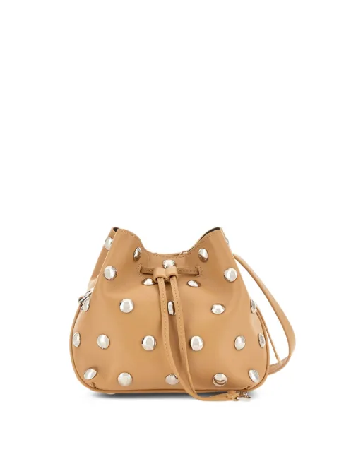 Hogan Hocket studded bucket bag Neutrals KBW01RK1100TZP