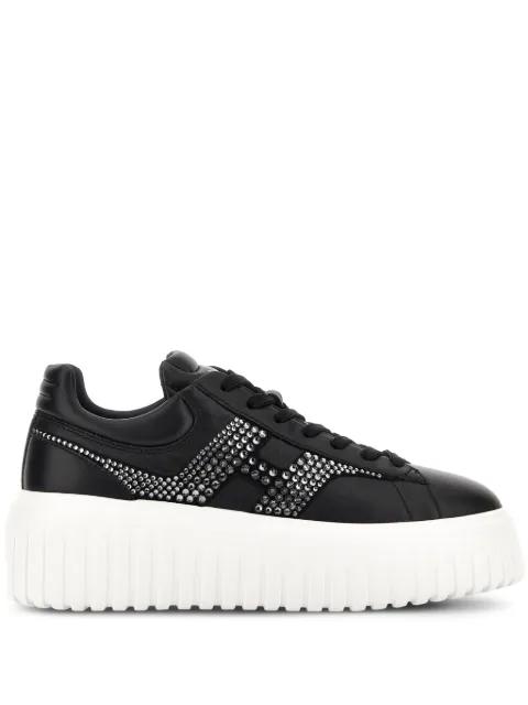 Hogan H-Stripes sneakers Black HXW6450FO60U48