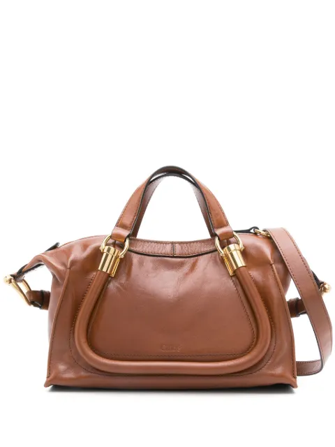 Chloé small Paraty 24 shoulder bag Brown C24AS751N8226M