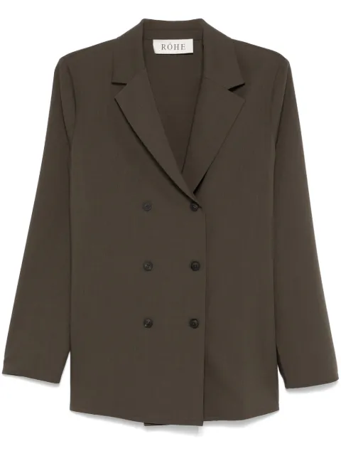 Róhe tailored blazer Brown 41311067