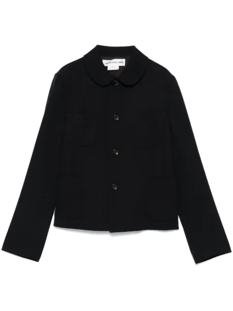 Comme Des Garçons Girl wool blazer Blue NZJ012
