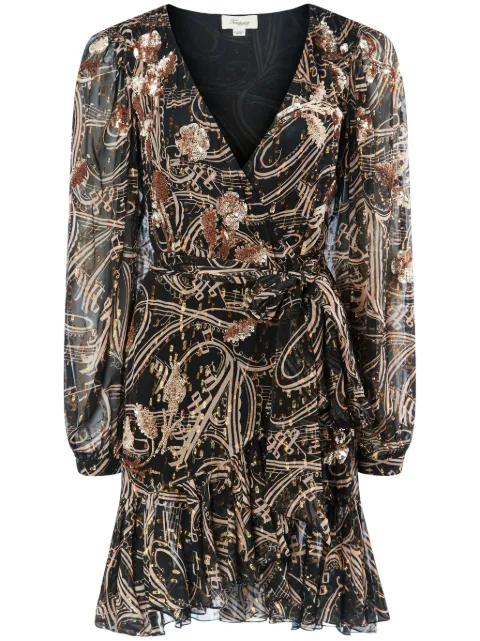 Temperley London Silvana mini dress Black 24SSSLV54564