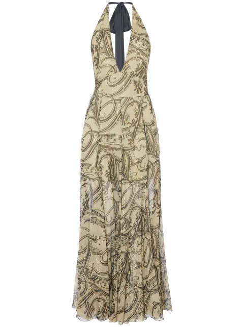 Temperley London Silvana maxi dress Green 24SSSLV54615