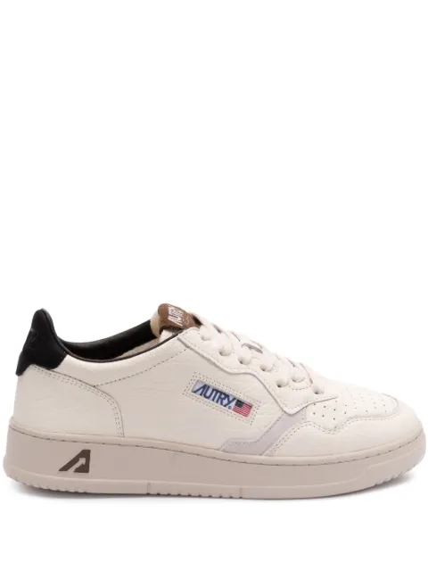 Autry Medalist leather sneakers Neutrals AULMLE15