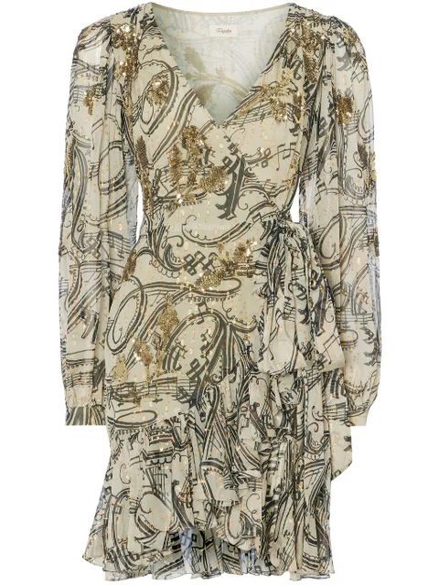 Temperley London Silvana mini dress Green 24SSSLV54564