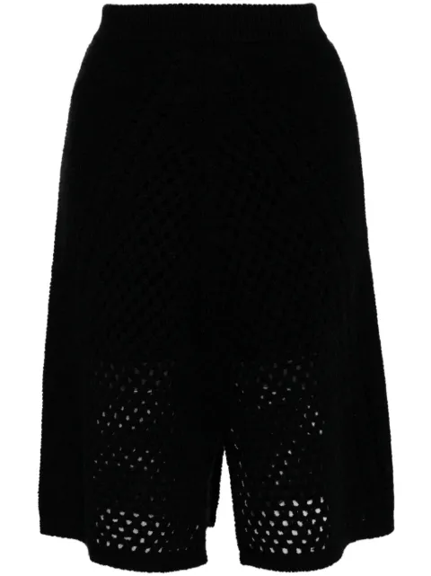 Onefifteen open knitted skirt Black OF2419X