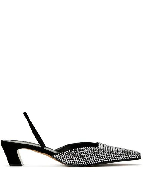 KHAITE 40mm Roosevelt pumps Black F2037900200