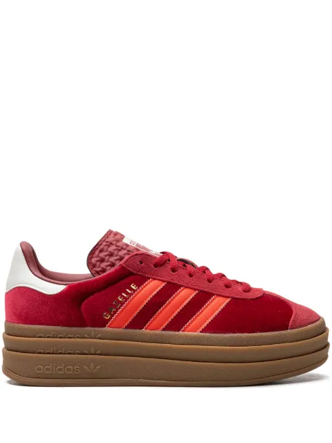 adidas Gazelle Bold "Velvet Pack - Victory Red/Bright Red/Off White" sneakers Red IG4388