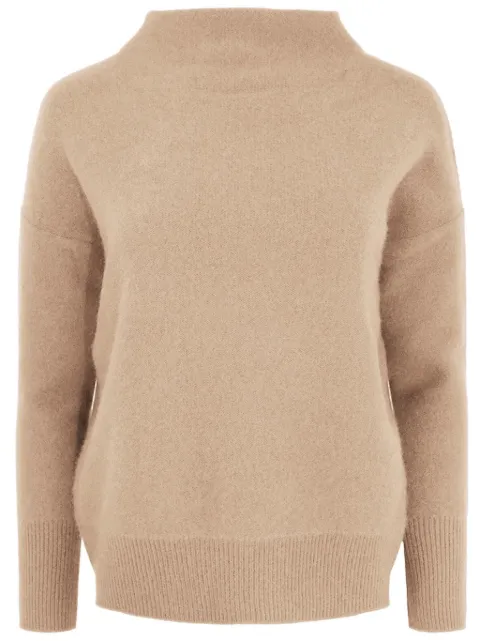 Vince funnel-neck cashmere jumper Neutrals VS87978597