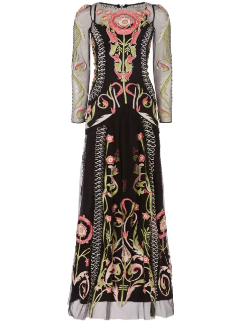 Temperley London Alessia maxi dress Black 24SSALS53739